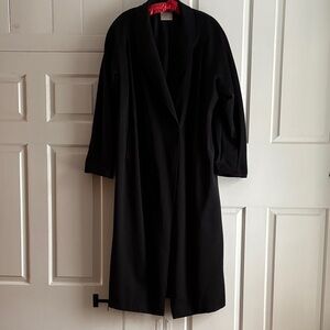 Linda Richards Over-sized Lightweight Wool Coat